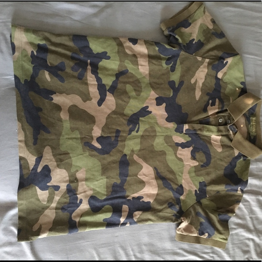 Camouflage polo